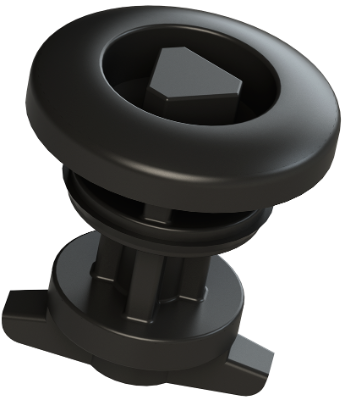 Serrure triangulaire.