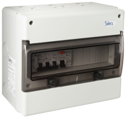 Cuadro carga para vehículo eléctrico 12 elementos. Con puntos de centraje.