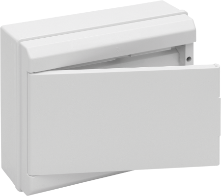 Coffret de distribution de surface de 12 modules.