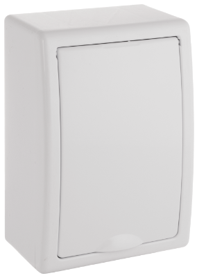 Coffret de distribution de surface de 4 modules.