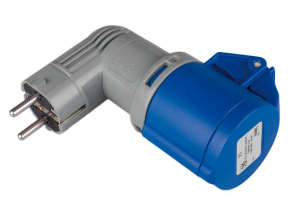 Adaptateur - extension industrial 2P+T, 16A 230V~