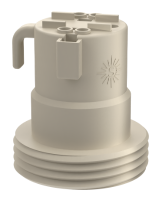 Douille E-27 pour chantier. 4A 250V. Connexion rapide.