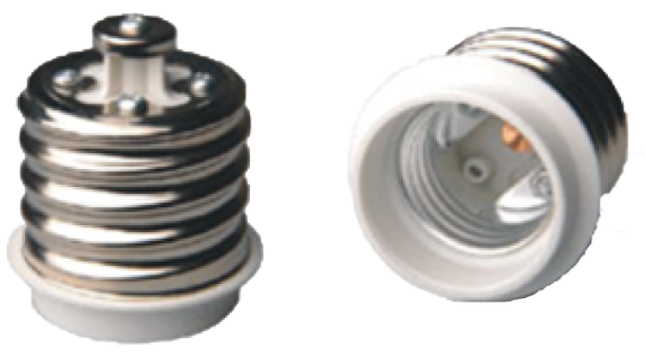Douille adaptateur. De E40 à E27. 4A-250V~