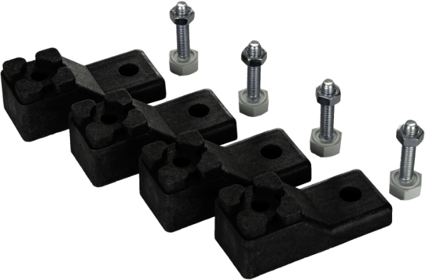 Support en plastique (comprend les vis de fixation au coffret).