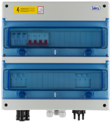 Coffret DC de protection pour strings (3 entrées -3 sorties)