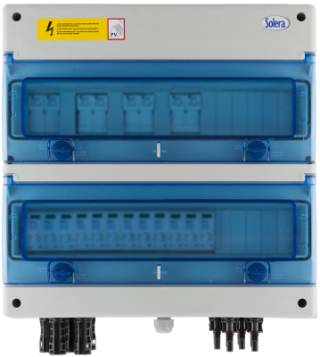 Coffret DC de protection pour strings (4 entrées -4 sorties)