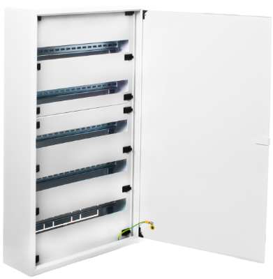 Boîte en métal de distribution de surface de 120 modules.