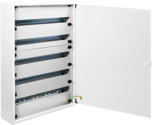 Boîte en métal de distribution de surface de 165 modules.