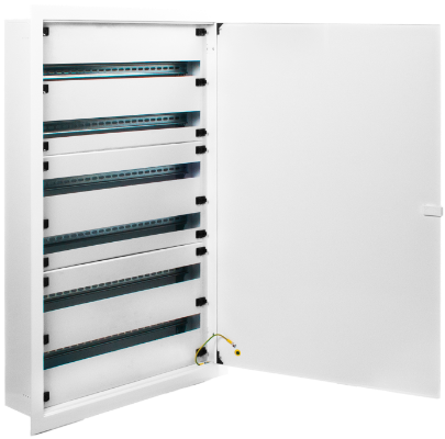 Boîte en métal de distribution encastrée de 198 modules.