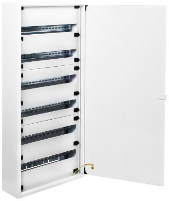 Boîte en métal de distribution de surface de 144 modules.