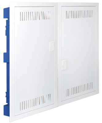 Double boîte IT. Pour murs creux. 695 x 613 x 88 mm.