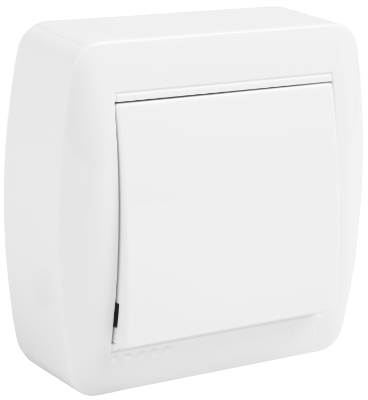 Interrupteur bipolaire 10AX 250V~. De surface.