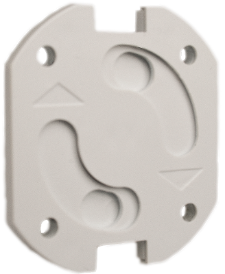 Obturateur plat rotatif