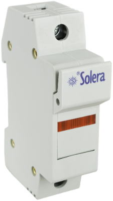 Porte-fusibles sectionnable. Taille 0.